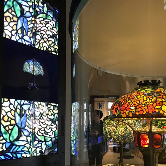 The New-York Historical Society: Rotunda Tiffany Lamps